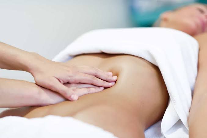 Lymph drainage massage